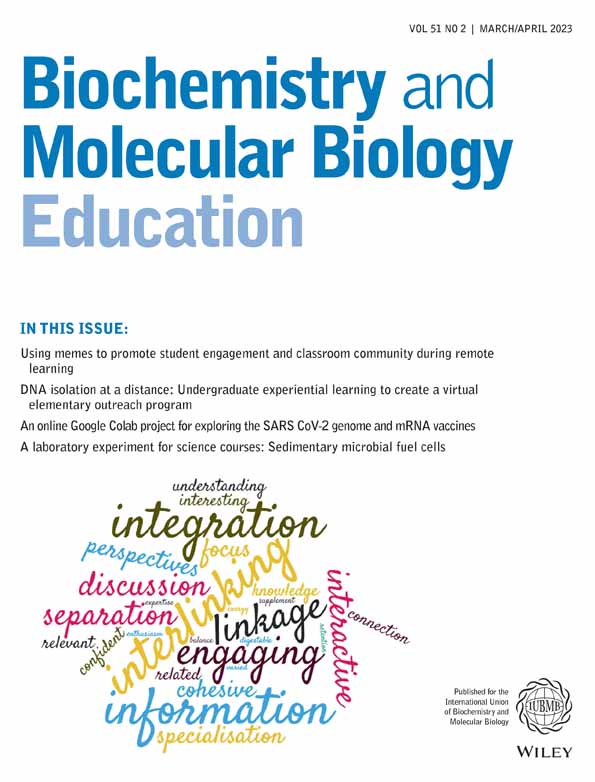Go to journal home page - Biochemical Education